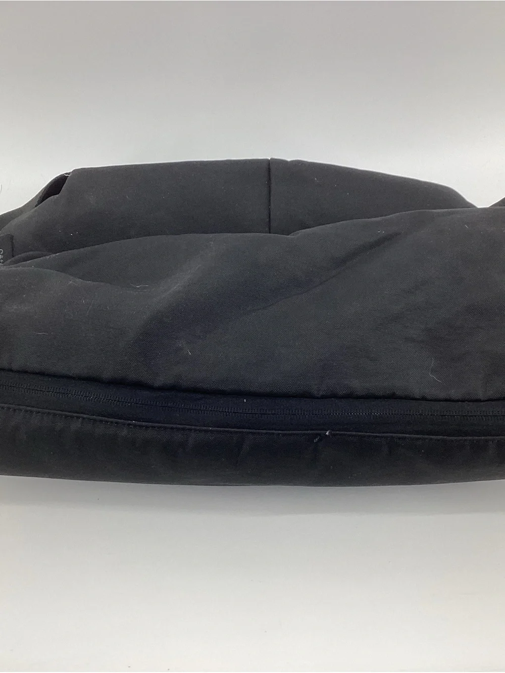Cote + Ciel Black Messenger Bag with Adjustable Strap